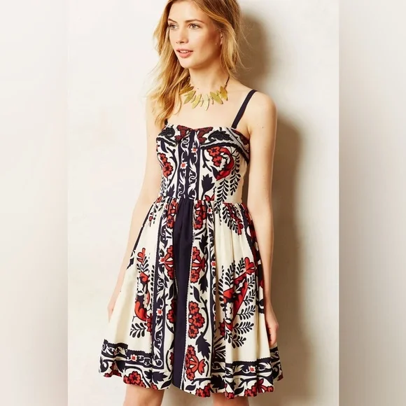 Anthropologie Yoana Baraschi Sweetwater Dress size 0 - Picture 4 of 14